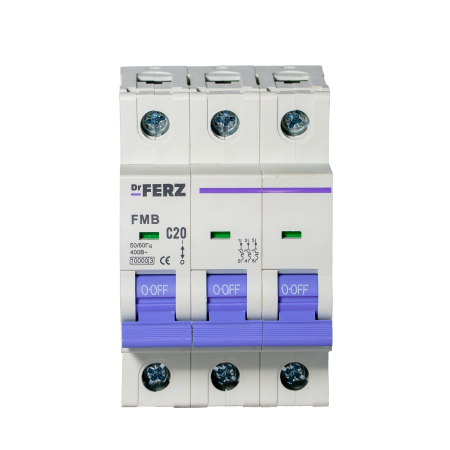 FMB-C 10kA 3P 20 х-ка C Автоматический выключатель